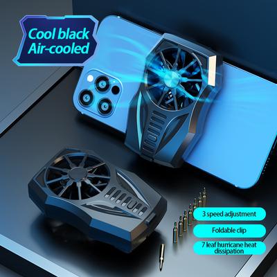 GT05 Mini radiador portátil refrigerado por aire para teléfono móvil, artefacto de refrigeración para juegos PUBG