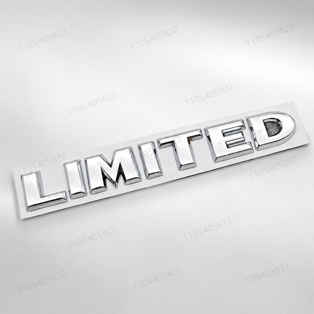 3D Metal Car Letters Logo LIMITED Rear Trunk Badge Sticker Emblem For JEEP Grand Cherokee Overland Compass Wrangler Accessories yt1