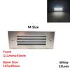 IP65 Underground light 12 LED 15 LED Stair Light Step Light Ressed buried lamp indoor outdoor Staircase Step lights 85-265V