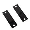 Black Muffler Hanger Bracket Exhaust System Muffler Saddlebag Support Bracket for Harley Tour Glide