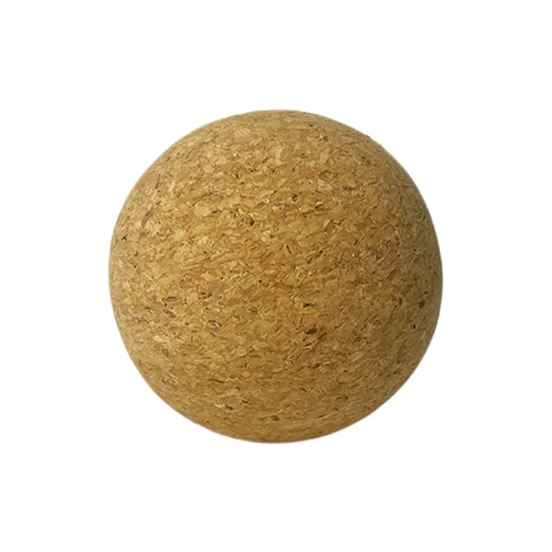 Natural Corks Massage Ball Wooden Myofascial Release Tool For Muscle Relaxation and Fitness Enthusiasts