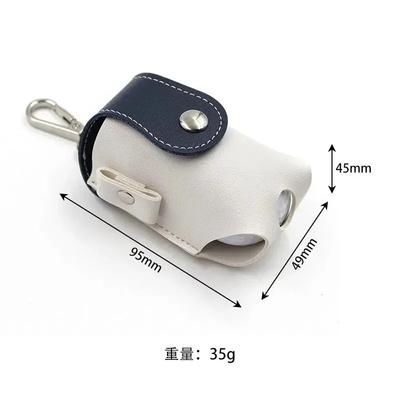 Portable Mini Golf Ball Protection Bag Colored Keychain Hanging Waist Pouch Outdoor Small Golf Accessory Bag