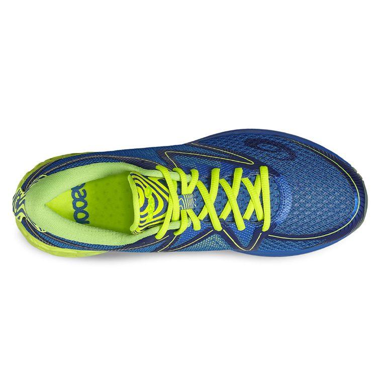 Asics Noosa FF Casual Comfortable Durable Low-Top Running Shoes Men Sneaker Blue Yellow T722N-4507