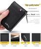 Men's Short Multifunctional Accordion Wallet - ID & Credit Card Holder with Multiple Slots, Large Capacity.