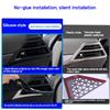 For BMW 3 G20 2025 Three Air Conditioners Trending Silicone Cover On Both Sidesanti-dashboard Reflective Decorative Interior