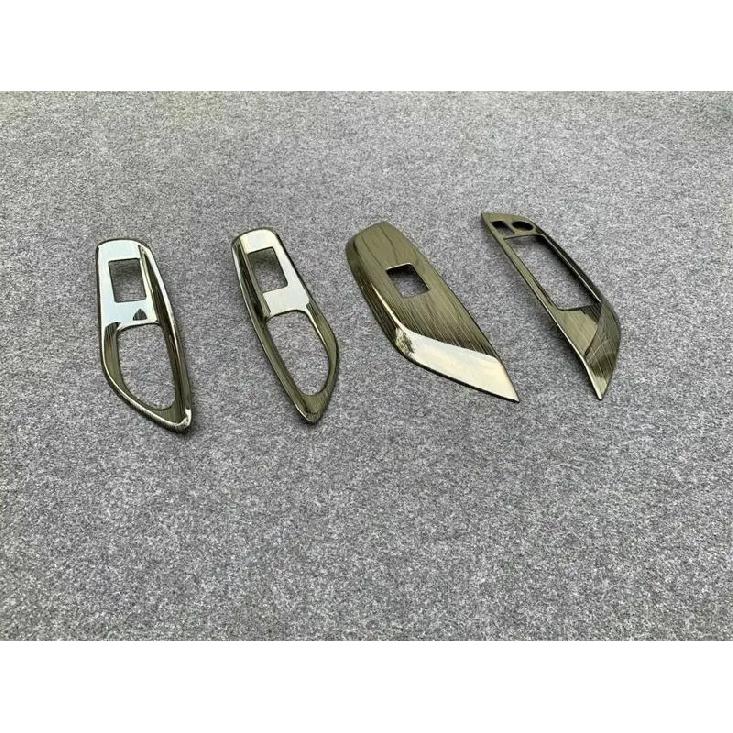 For Toyota Yaris Cross     Door Window Control Switch Panel Cover Glass Lift Buttons Frame Trims Car Accessories