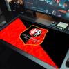 Stade Rennes FC Color Mouse Pad Large Gaming Table Cushion Non-slip Laptop Tablet Big Mousepad XXL Mat Mini PC Playmat With Lock edge