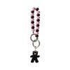 Monamhee Beulpingi Beads Strap Black Pink