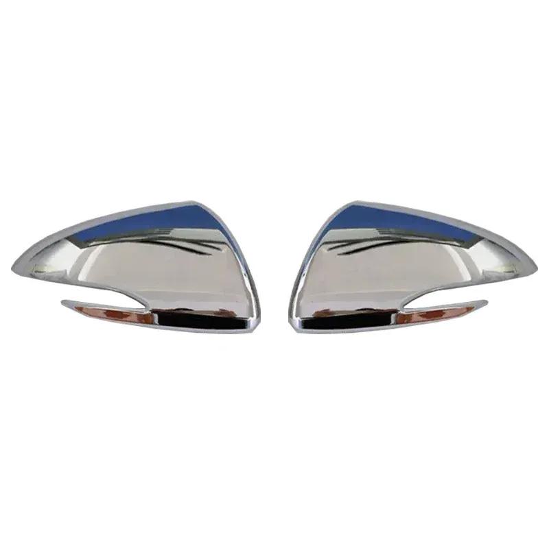 For Hyundai Elantra Avante AD 2016- I30 Accent Solaris ABS Chrom/ Carbon Rearview Side Mirror Cover Trim Wing Cap Frame