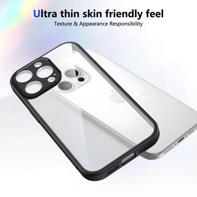 Phone Case For iPhone 16 15 Pro Max 14 13 Pro 16Plus 15Plus 14 Plus Airbag Shockproof Shell TPU+Transparent