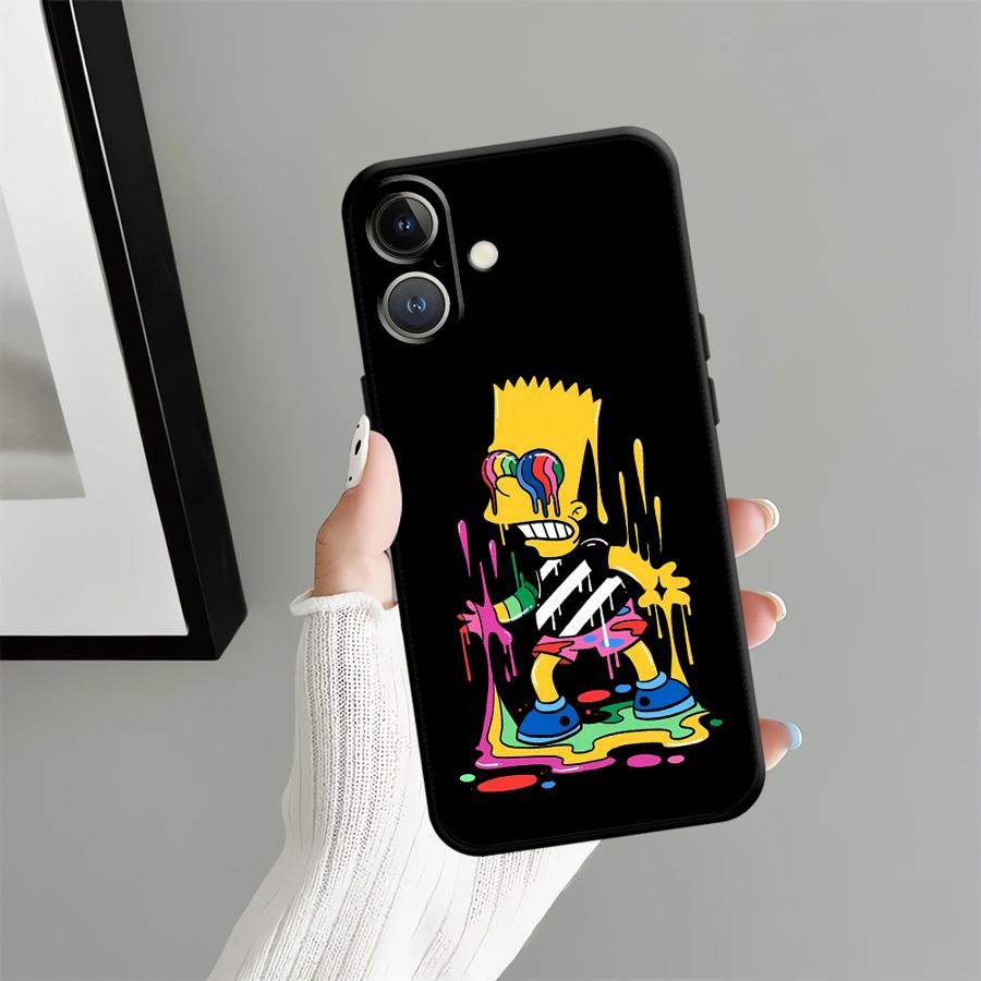 

The S-simpsons Cartoon Case for iPhone 12 SE 11 14 13 Mini 17Air X XS XR 7 8 17 16 Pro Max 15 Plus Funda Phone Cover iPhone 12
