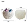Carved Landscape Animal House Silicone Vase Mold Diy Candle Cup Plaster Storage Jar Home Decoration
