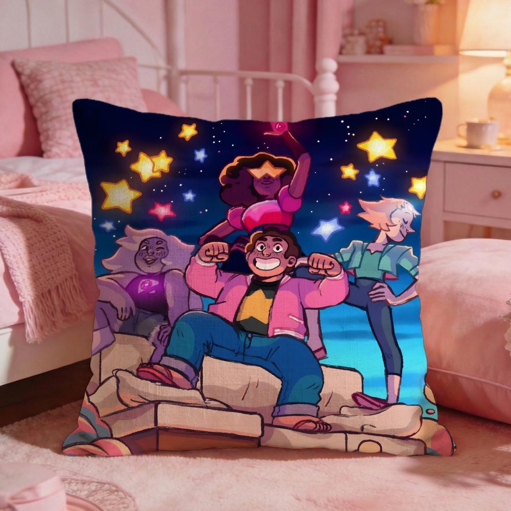 Steven Universe FFutures Cushion Cover Premium Comfort Reversible Pillow Cove Two In One Design For Any Room Car Interior