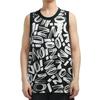Air Jordan Dri-FIT Zion Letter Printed Basketball Sports Net Ventilate Quick-dry Vest Men's Black DH0595-010