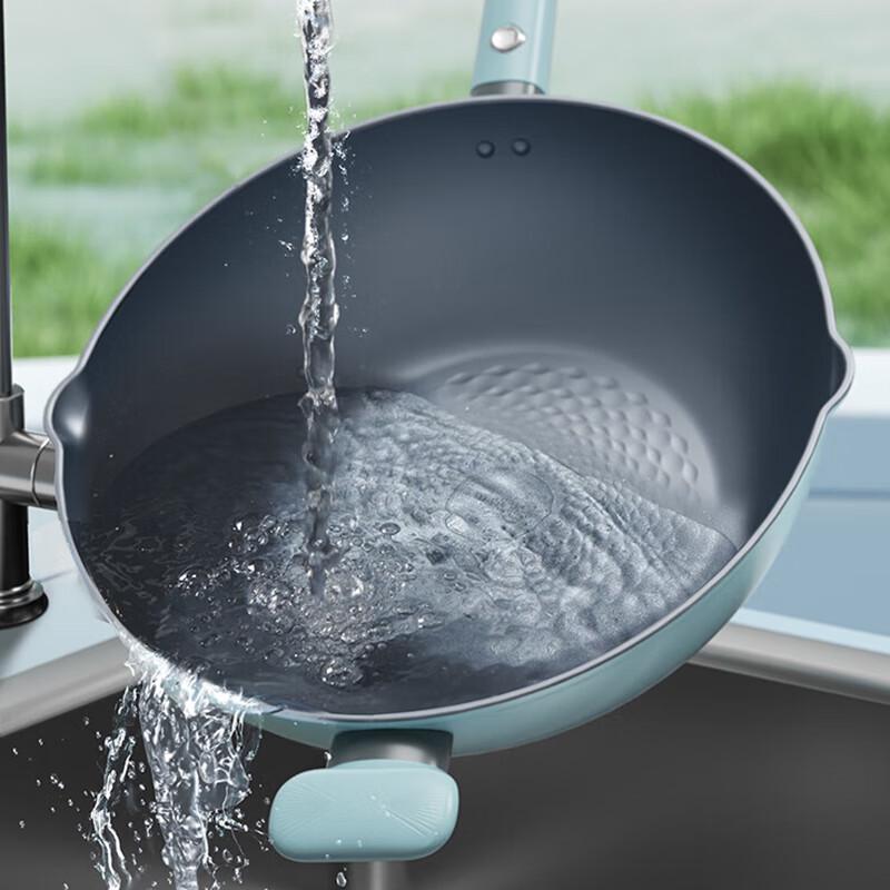 Zhang Xiaoquan 32cm Titanium Alloy Non-Stick Wok