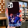 Heißes Anime Blue Lock Cover Handyhülle Für iPhone 16 17 Air 15 14 Pro Max 16E Handyhülle 13 Mini 12 11 7 SE 8 Druckmuster Passform Ca