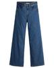 Levi's RIBCAGE Weite Beine Geflochtener Bund Jeans Damen US W25 L30