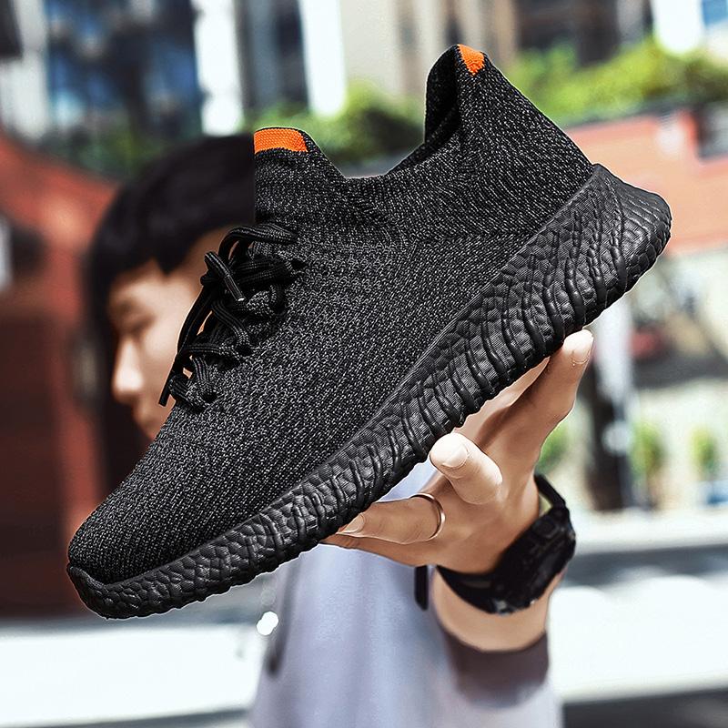 39-46 Уличная походная обувь. Летние виды спорта. Летающая ткацкая обувь. Летающая тканая — фото 4