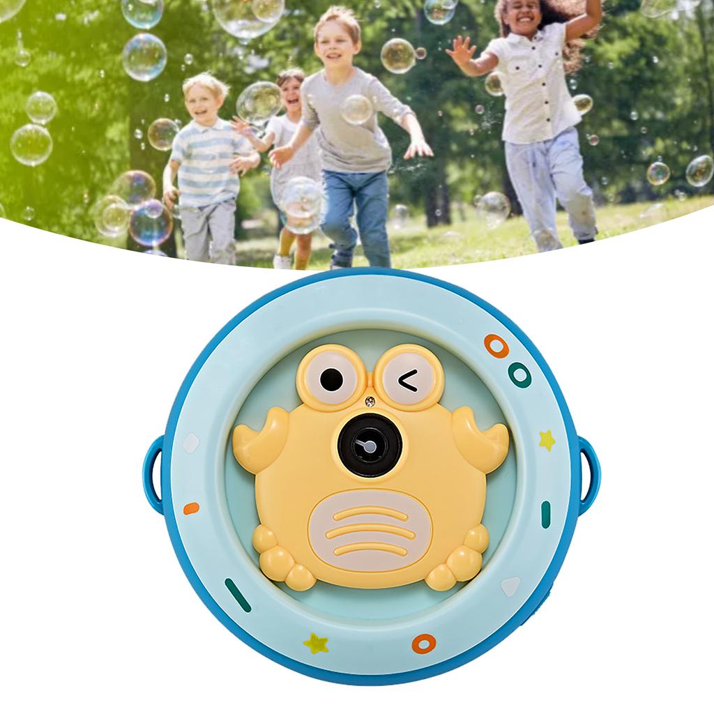 Bubble NaMachine Toy Automatic Electric Children Bubble Maker with Sound Light Effects for Outdoor Garden