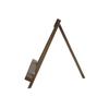 Fukuikinzokukogei Wooden Tabletop Easel S Size Walnut Finish 6587-G Compact Display Stand
