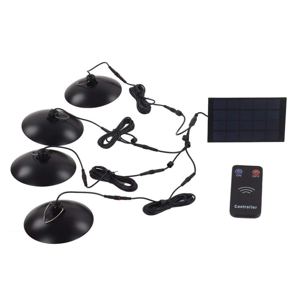 LED Solar Light High Brightness IP65 Waterproof Infrared Remote Control Solar Ceiling Lamp for