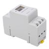Interruttore Timer Digitale LCD Programmabile Settimanale Relè Temporale da Barra AC220?240V 16A THC15A