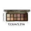 12 Color Neutral Eyeshadow Palette, Matte and Shimmer Eyeshadow Set, Waterproof Smudge Proof, Highly Pigmented Blendable Makeup for All Skin Tones