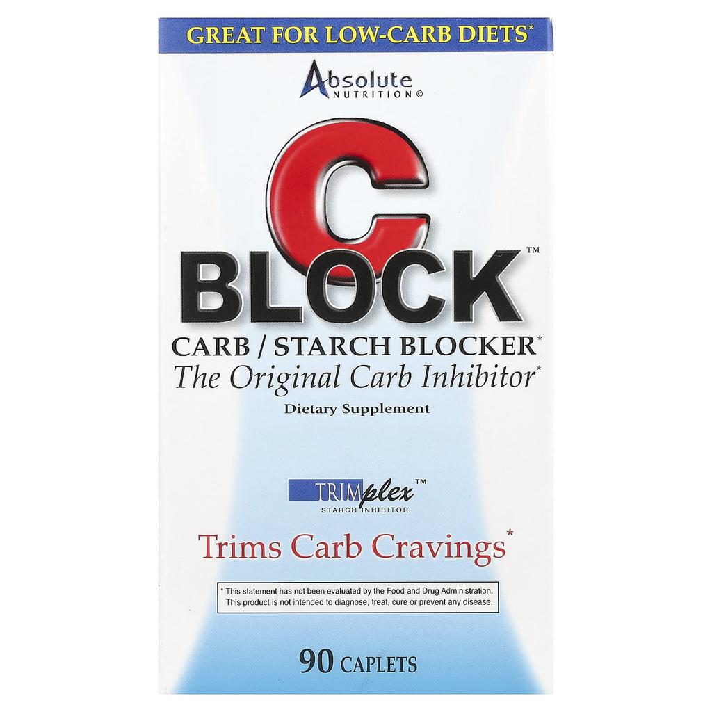 Cblock™, Carbohydrate/Starch Blocker, 90 Tablets