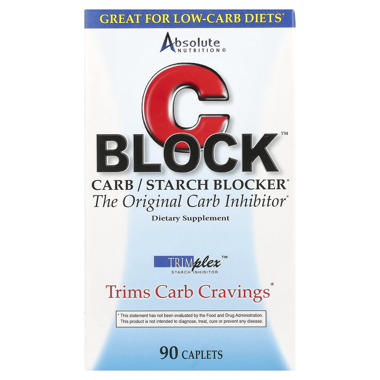 

Cblock™, Carbohydrate/Starch Blocker, 90 Tablets