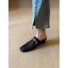 Holiday Wind Woven Hollow Inner Heightening Bag Head Shoes Women's Head Belt Buckle Breathable Shoes