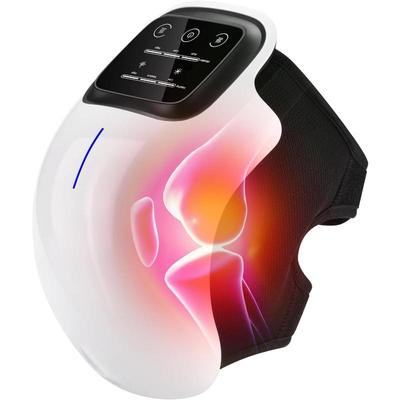 Kabelloses Kniemassagegerät mit Infrarot und Vibration, Schmerzlinderung im Knie bei Schwellungen, steifen Gelenken, überdehnten Bändern und Muskelverletzungen