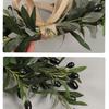 For Weddings Olive Flower Swag Greenery Swag Realistic Olive Leaves Delicate Faux Blooms Low Maintenance For Doors For Walls