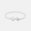 METROCITY JEWELRY 1992 PERLA Sterling Silver White Bracelet A251SB2762WPH