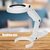 Desktop Handheld LED Magnifier 7X USB Battery Powered Reading Magnifying Glass