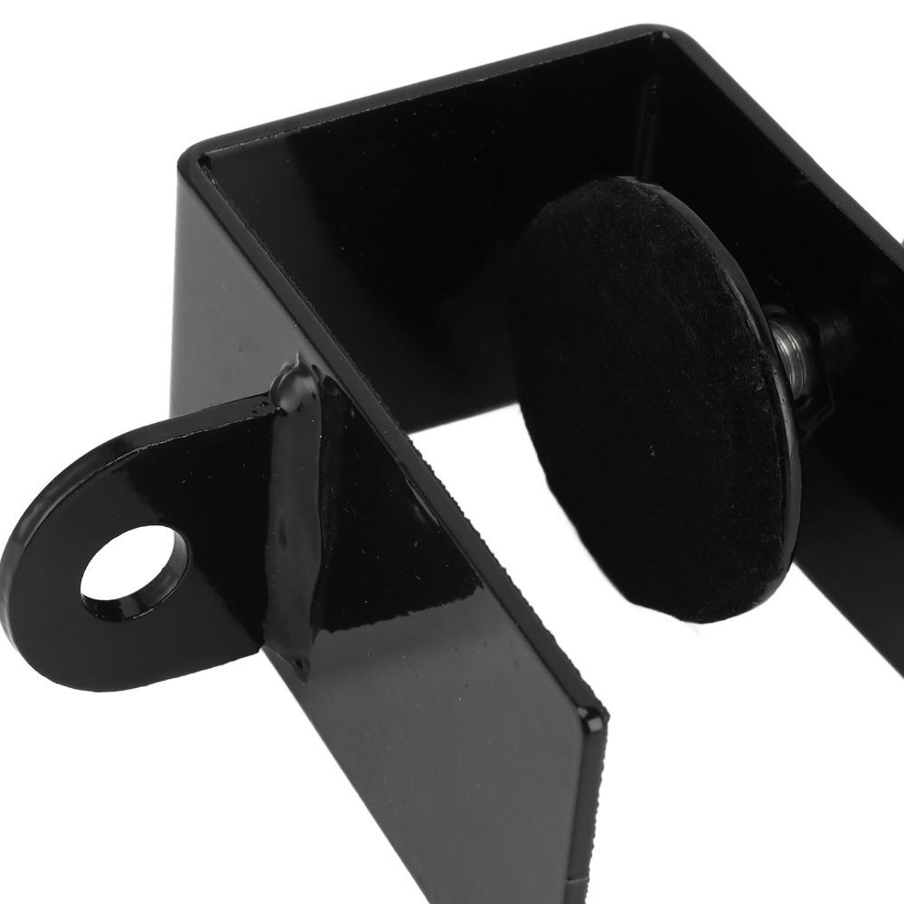 Steel Resistance Band Anchor Black Heavy Duty Door Anchor  Flexibility Workout