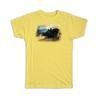 Gift T-Shirt : Watercolor Bali Temple Tanah Lot Indonesia
