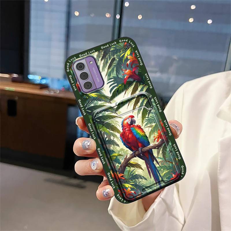 Dirt-resistant Full Wrap Phone Case For Nokia G42 5G TPU Cute Silicone Back Cover Anti-dust Cover Fashion Design Cartoon