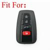 Fit Toyota Camry Avalon RAV 4 Button Smart Remote Key Fob Bag Leather Cover Case