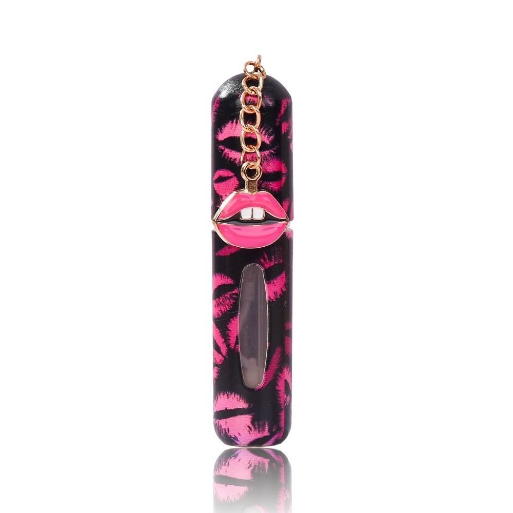 New 5ml Mini Perfume Bottle Refillable Portable Spray Rotating Bottle Empty Storage Sprayer Spray Atomizer Bottle