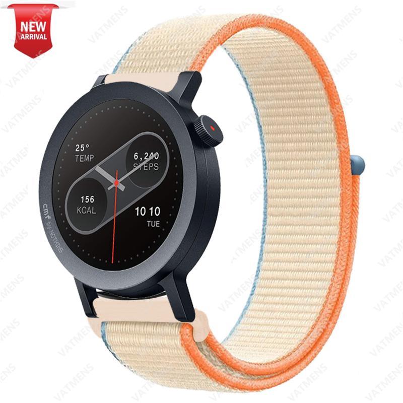 Řemínek pro chytré hodinky CMF Watch Pro 2 Náhradní náramek Nylonový sportovní smyčkový řemínek Correa pro CMF Watch Pro 2