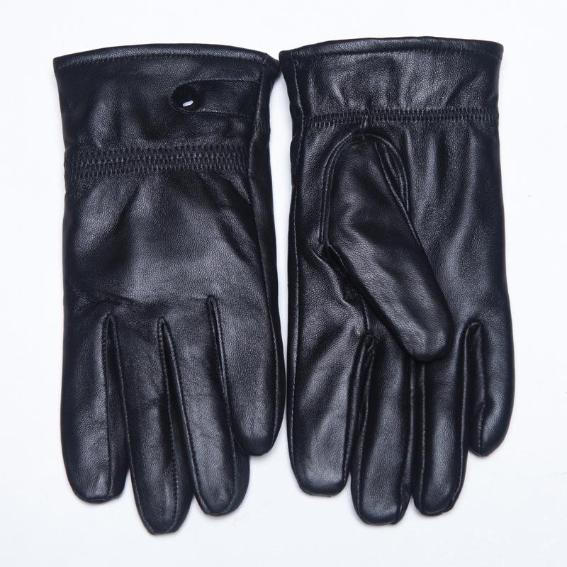 Sheepskin Winter Cycling Gloves - Thin, Warm, Velvet-Lined