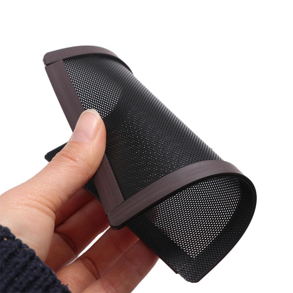 Black Computer Case Magnetic Horn Net Dust Filter Mesh PC Case Cooling Fan Computer Guard Cover