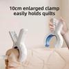 Pinces en plastique pour étendre le linge Résistantes au vent Grande taille Multifonctionnelles Draps Couvertures Vêtements Séchage Pratique Utilité