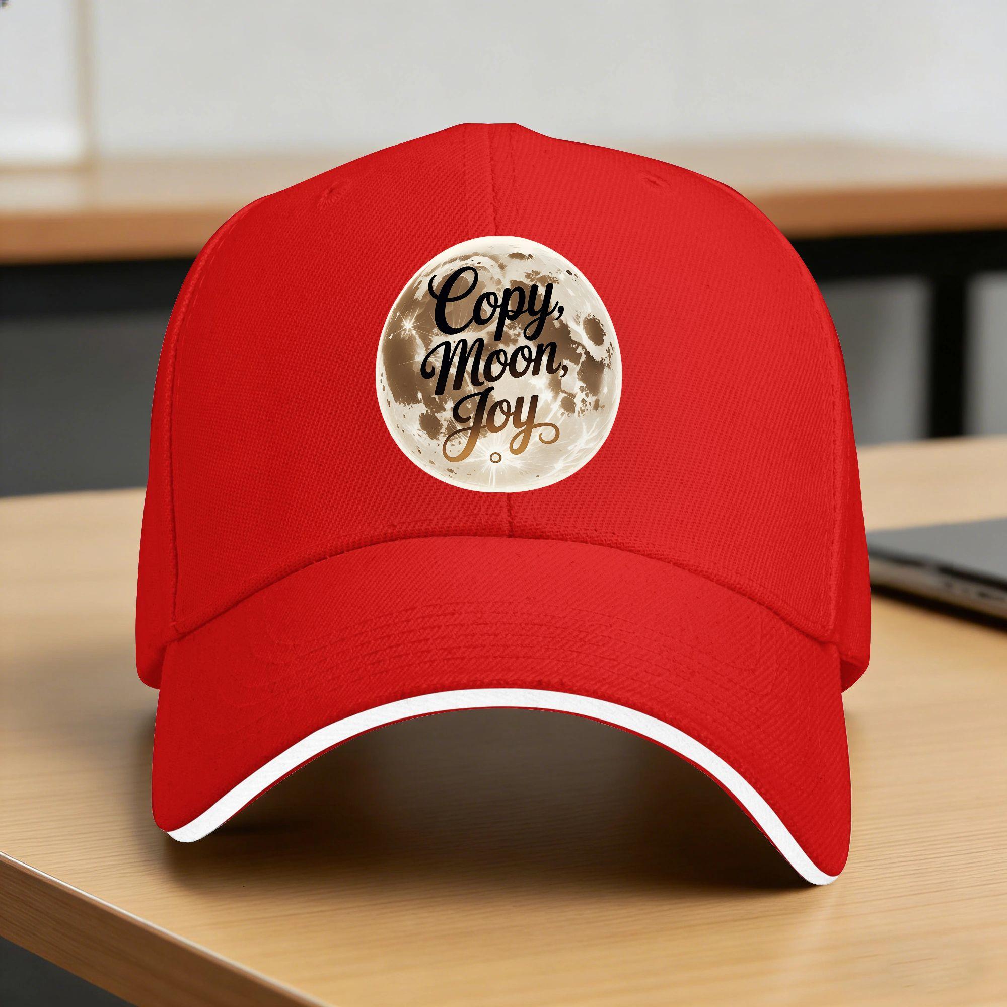 Copy Moon Joy Artemis II Baseball Cap Street Style Trucker Hat Summer Women Unisex Tennis Skate Baseball Caps One Size