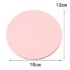 Simple Heat Insulation High Temperature Anti-perm PU Mat Dining Table Cup Pad Round Table Coaster For Glasses Geometric Coasters