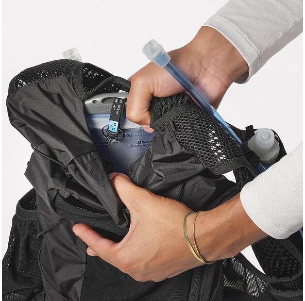 Backpack Salomon Active Skin 12 Black/metal (LC2177400)