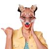 Halloween Foxes Cosplay Mask Masquerade Foxes Face Mask Animal Cosplay Mask For Women Man Masquerade Halloween Cosplay