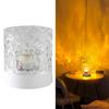 Wasserwellen-Nachtlicht 360 Grad Dynamische Romantische LED-Atmosphären-Tischlampe für Wohnzimmer