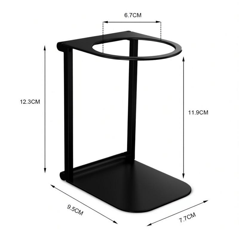 Aluminum Foldable Coffee Maker Stand - Portable, Lightweight, Multi-Model Accessories for Outdoor Use