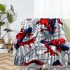 Spider Man Theme Printed Blanket - Perfect for Couch, Bed, Travel & Outdoor Use | Machine Washable, Cozy & Durable.